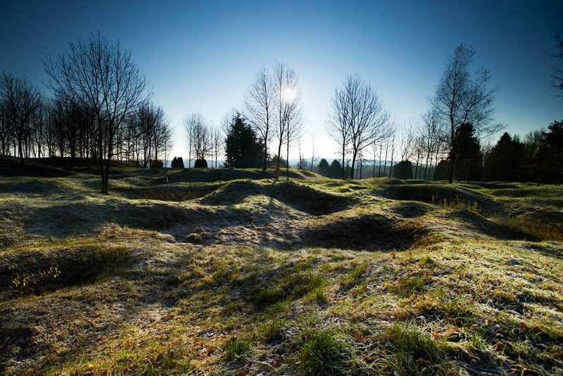 Illustration for article titled Sobering Images Show Famous World War I Battle Sites A Century Later